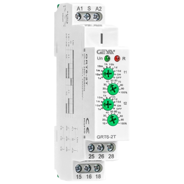 GRT6-2T双延时型时间继电器